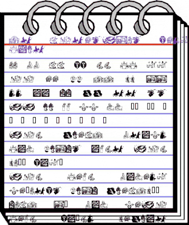 KR Christmas Dings 2004 Four Regular animated font preview KR Christmas Dings 2004 Four Regular animated font preview