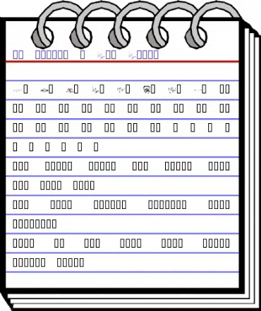 KR Mother's Day Dings Regular animated font preview KR Mother's Day Dings Regular animated font preview