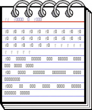 KR Ronny's Rose Regular animated font preview