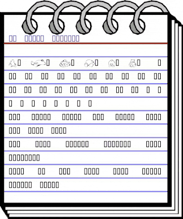 KR Scrap Teddies Regular animated font preview KR Scrap Teddies Regular animated font preview