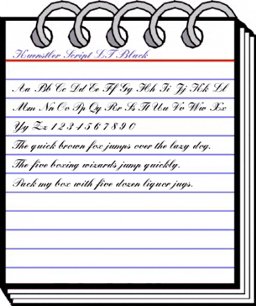 KuenstlerScript LT Medium Bold animated font preview KuenstlerScript LT Medium Bold animated font preview