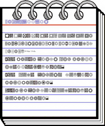 KufiPattern Regular animated font preview