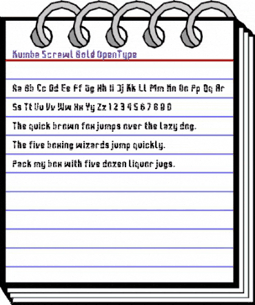 Kumba Scrawl Bold animated font preview Kumba Scrawl Bold animated font preview