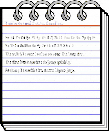 Kumba Scrawl Outline animated font preview Kumba Scrawl Outline animated font preview
