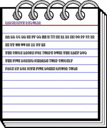 Labyrinth Regular animated font preview Labyrinth Regular animated font preview