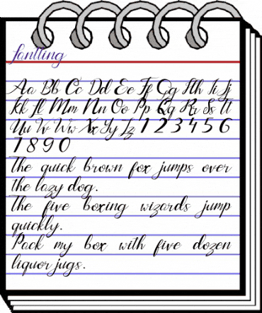 Lantting Regular animated font preview