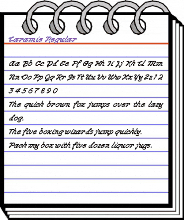 Laramie Regular animated font preview Laramie Regular animated font preview