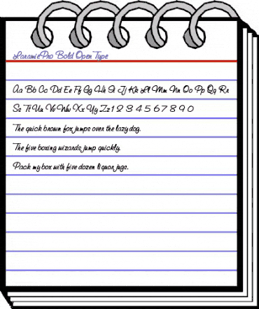 Laramie Pro Bold animated font preview Laramie Pro Bold animated font preview