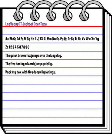 Las VegasOT Jackpot animated font preview Las VegasOT Jackpot animated font preview