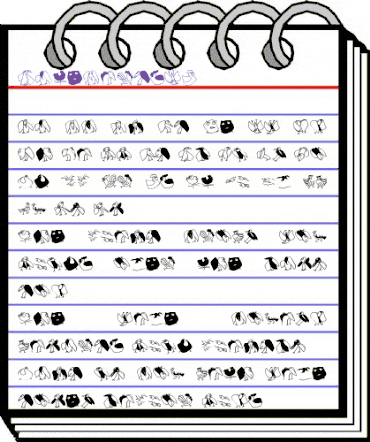 LateBirdsFS Regular animated font preview LateBirdsFS Regular animated font preview