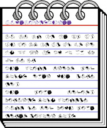 LateBirdsThree Regular animated font preview LateBirdsThree Regular animated font preview