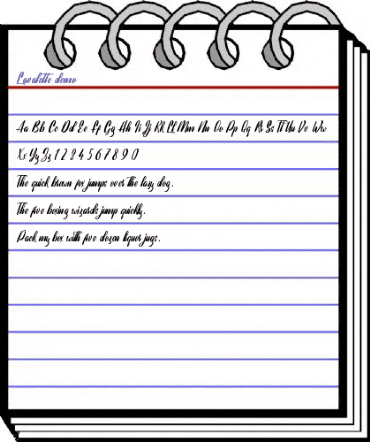 Lavalette Regular animated font preview Lavalette Regular animated font preview