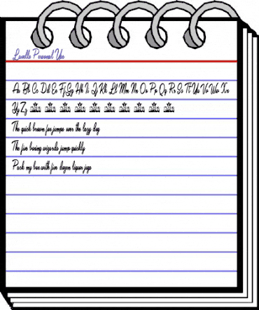 Lavelle Personal Use Regular animated font preview