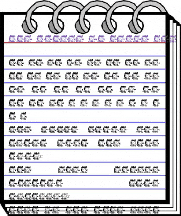 LCR United We Stand LSF animated font preview