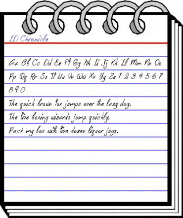 LD Chronicle Regular animated font preview LD Chronicle Regular animated font preview