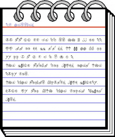 LD Veggies Regular animated font preview