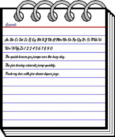Legends Regular animated font preview Legends Regular animated font preview