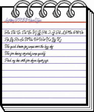 Leightonz FREE Regular animated font preview Leightonz FREE Regular animated font preview