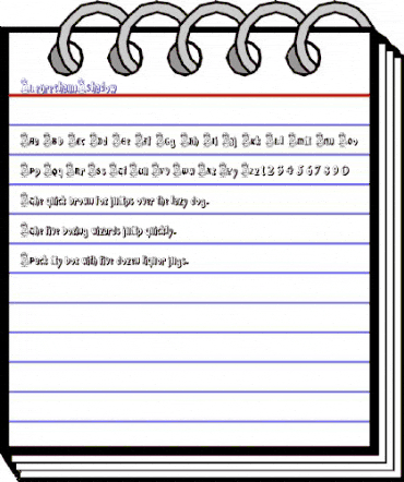 Leprechaun Regular animated font preview