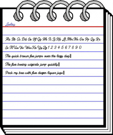 LesleyDemo Regular animated font preview LesleyDemo Regular animated font preview