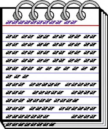 LetterBat AH Regular animated font preview