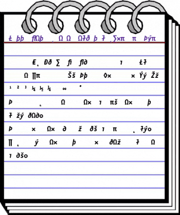 LetterGothicMono BoldItalicExp animated font preview