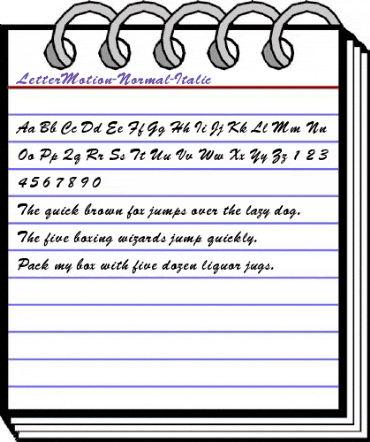 LetterMotion-Normal-Italic Regular animated font preview LetterMotion-Normal-Italic Regular animated font preview