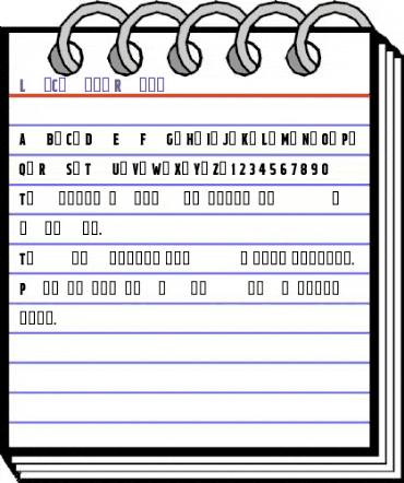 Lez Champs Regular animated font preview