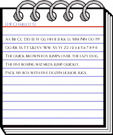 LHF Charlotte Regular animated font preview LHF Charlotte Regular animated font preview