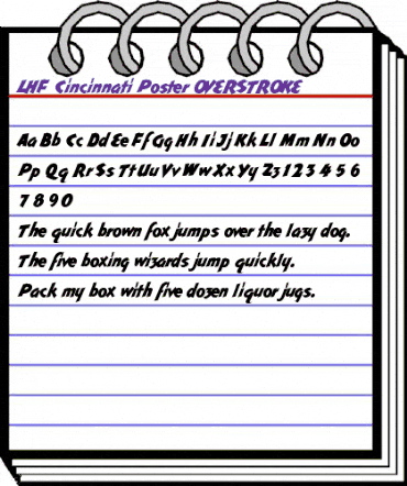 LHF Cincinnati Poster OVERSTROKE Regular animated font preview LHF Cincinnati Poster OVERSTROKE Regular animated font preview