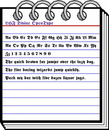 LHF Divine Regular animated font preview LHF Divine Regular animated font preview