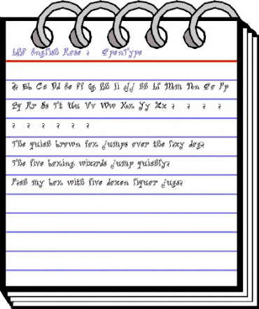 LHF English Rose Regular animated font preview LHF English Rose Regular animated font preview