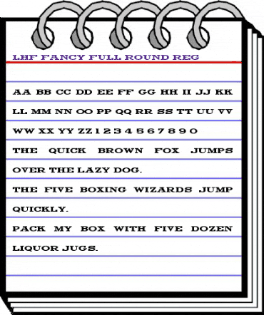 LHF Fancy Full Round REG Regular animated font preview LHF Fancy Full Round REG Regular animated font preview