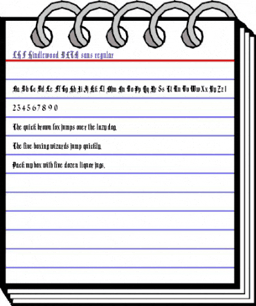 LHF Hindlewood BETA Regular animated font preview LHF Hindlewood BETA Regular animated font preview