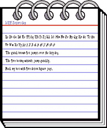 LHF Jesters Cap Regular animated font preview LHF Jesters Cap Regular animated font preview