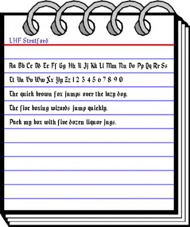 LHF Stratford Regular animated font preview LHF Stratford Regular animated font preview