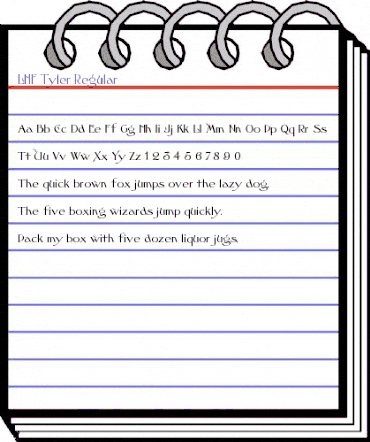 LHF Tyler Regular Regular animated font preview LHF Tyler Regular Regular animated font preview