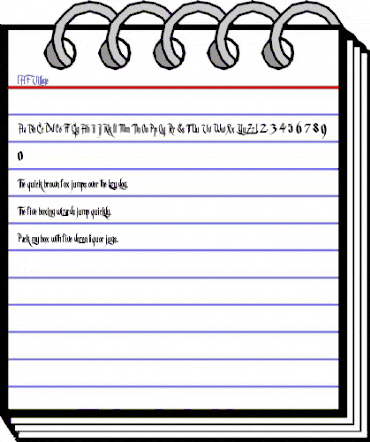 LHF Village Regular animated font preview LHF Village Regular animated font preview