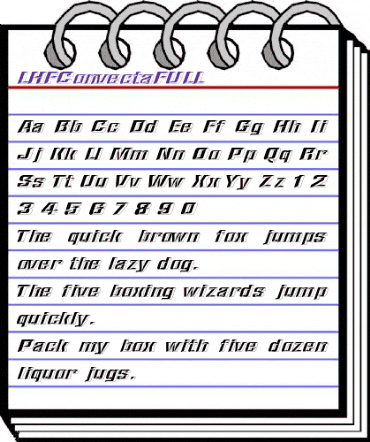 LHF Convecta FUL Regula animated font preview LHF Convecta FUL Regula animated font preview