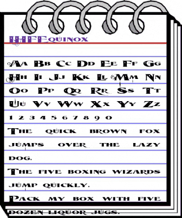 LHFEquinox Regular animated font preview LHFEquinox Regular animated font preview