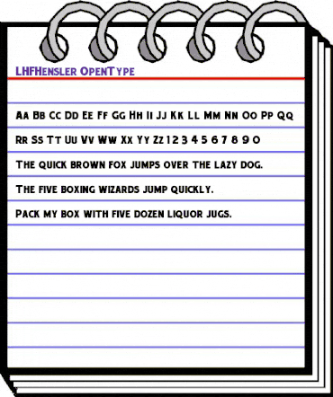 LHFHensler Regular animated font preview LHFHensler Regular animated font preview