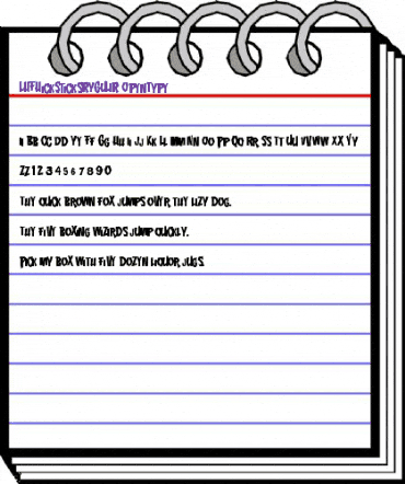 LHF Hick Sticks REGULAR Regular animated font preview LHF Hick Sticks REGULAR Regular animated font preview