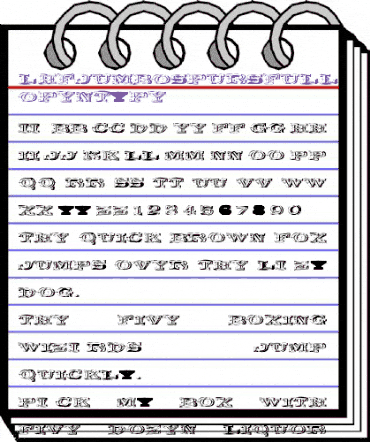 LHF Jumbo Spurs FULL Regular animated font preview LHF Jumbo Spurs FULL Regular animated font preview