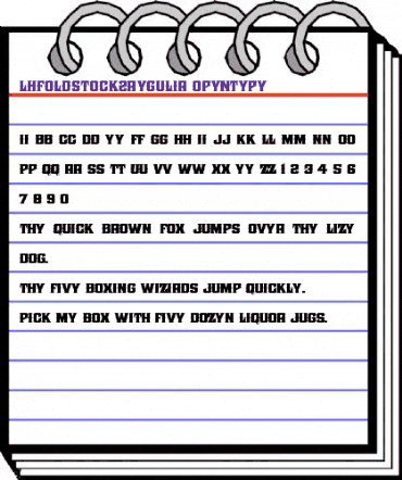 LHF Old Stock 2 Regular Regular animated font preview LHF Old Stock 2 Regular Regular animated font preview