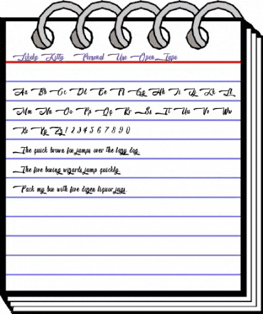 Likely Kitty - Personal Use Regular animated font preview Likely Kitty - Personal Use Regular animated font preview