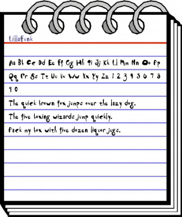 LillaFunk! Regular animated font preview LillaFunk! Regular animated font preview