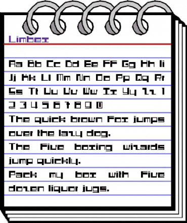 Limbex Regular animated font preview Limbex Regular animated font preview