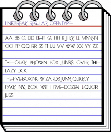 Limit Break Regular animated font preview