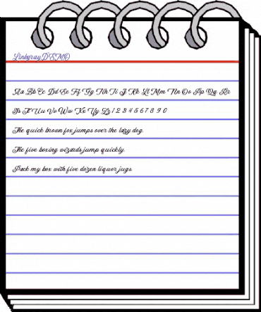 Linkgray DEMO Regular animated font preview Linkgray DEMO Regular animated font preview