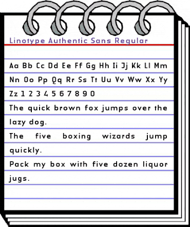 LTAuthenticSans Regular animated font preview LTAuthenticSans Regular animated font preview